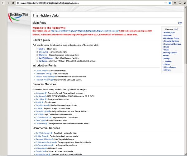 tor browser deep web wiki hydra