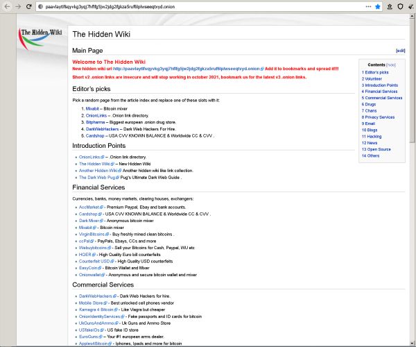 The Hidden Wiki The Hidden Wiki